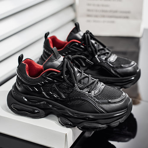 Damen Sportliche Lifestyle-Sneaker mit dämpfender Sohle und atmungsaktivem Mesh R&B