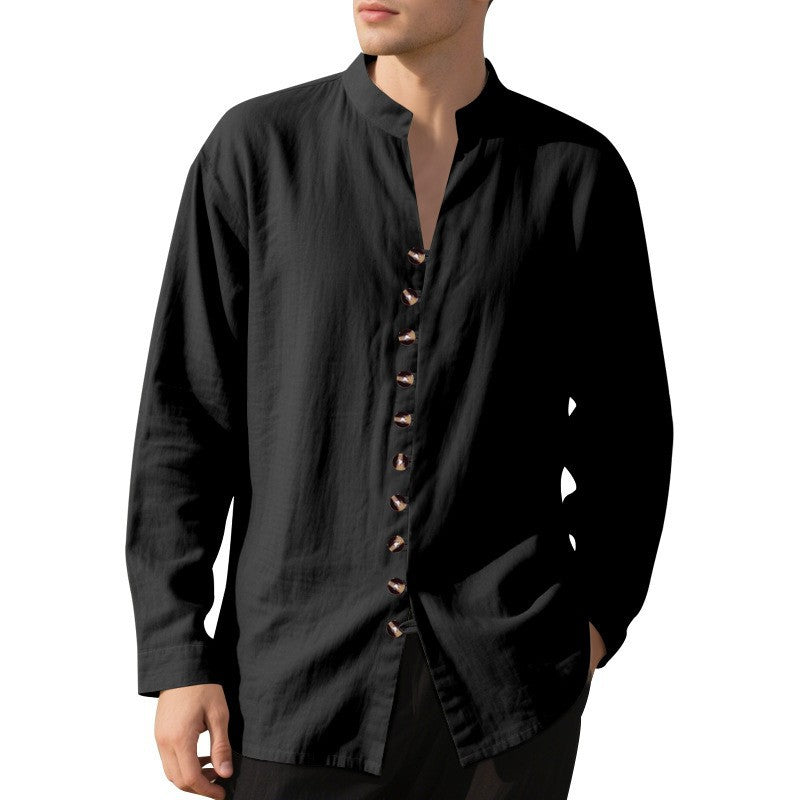Herren Hemd mit innovativem Designschnitt und hochwertigen Materialien R&B