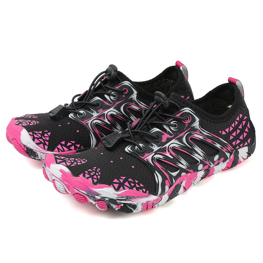 Damen Aqua-Sport-Schuhe mit innovativem Schnellschnürsystem und rutschfester Sohle R&B
