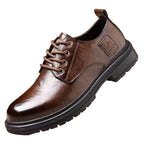 Herren Elegante Schnürschuhe mit rutschfester Sohle und atmungsaktivem Innenfutter R&B