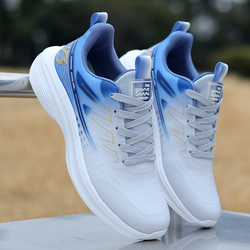 Damen Sportliche Sneakers mit rutschfester Sohle und atmungsaktiver Struktur R&B