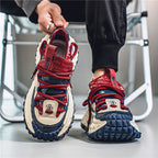 Damen sportliche Chunky Sneakers mit innovativem Dämpfungssystem R&B