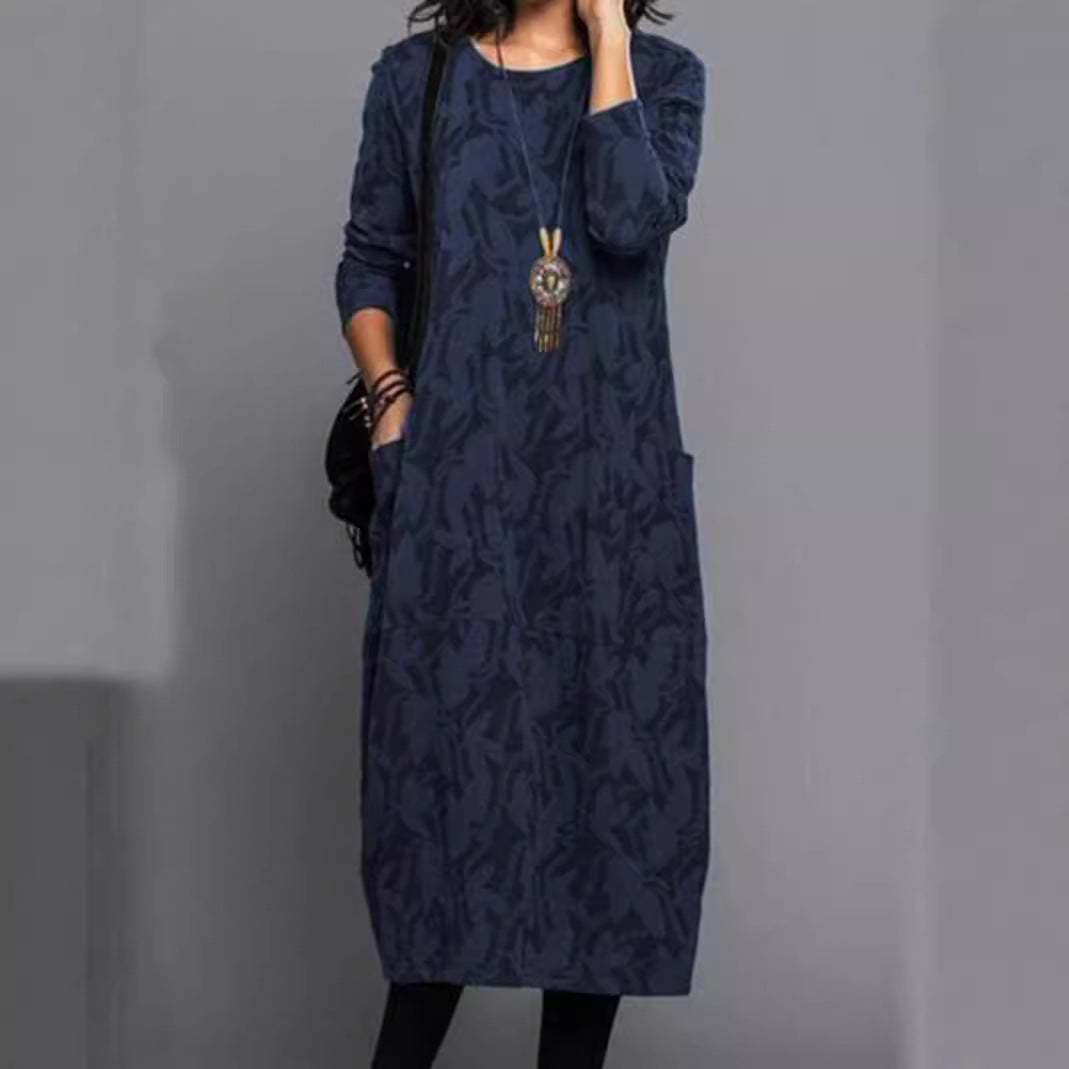 Damen Longsleeve Kleid im eleganten Layering-Stil Heidi-Mode
