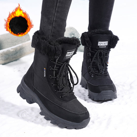 Damen Thermo-Winterstiefel mit isolierendem Futter und rutschfester Sohle R&B