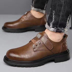 Herren Modische Schnürschuhe aus Leder R&B