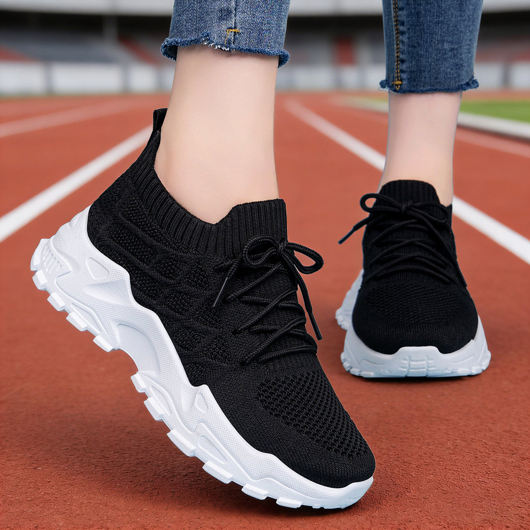 Damen Atmungsaktive Lauf-Sneaker mit flexiblem Design und rutschfester Sohle R&B