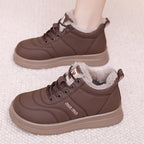 Damen Sportliche Winter Sneakers mit warmem Futter und robuster Sohle R&B