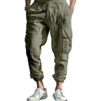 Herren Cargo-Hose mit elastischem Bund und praktischen Seitentaschen R&B