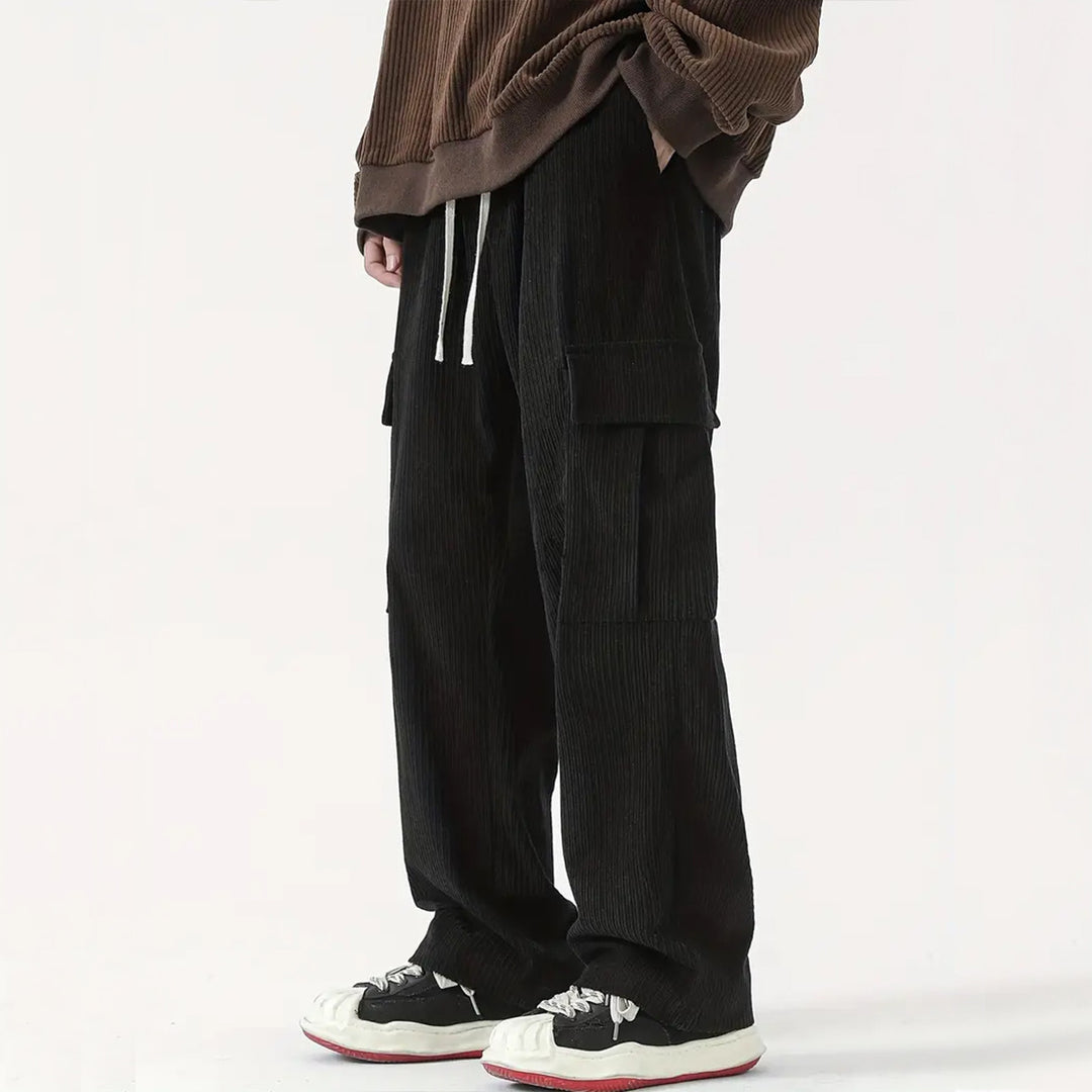 Herren Kord Cargo-Hose R&B