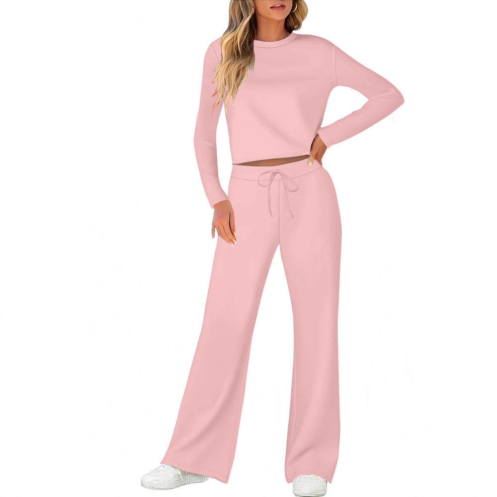 Damen Bequemes Lounge-Set mit weitem Schnitt und langem Arm R&B