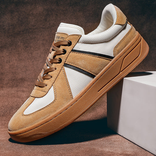 Herren sportliche Freizeit-Sneaker mit atmungsaktivem Obermaterial und dämpfender Sohle R&B