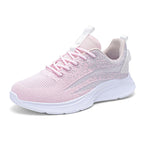 Damen Fitness-Sneaker mit atmungsaktiver Mesh-Oberfläche und stoßdämpfender Sohle