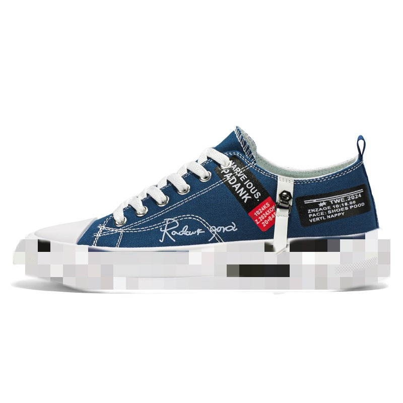Damen Komfortable Denim Sneakers mit Atmungsaktivem Obermaterial