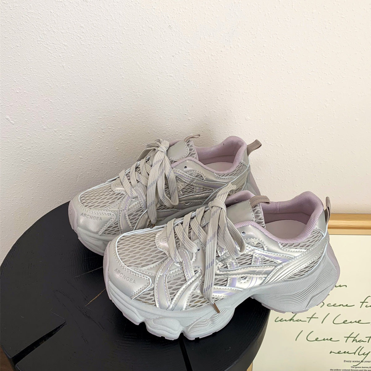Damen Sportliche Laufschuhe mit atmungsaktiven Mesh-Einsätzen und ergonomischer Dämpfung R&B