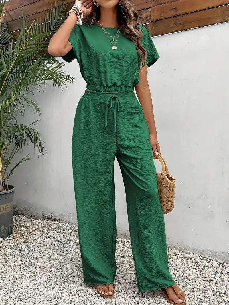 Damen lässiges Two-Piece Lounge-Set R&B