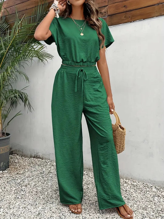 Damen lässiges Two-Piece Lounge-Set R&B