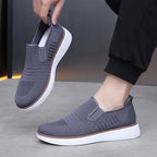 Damen Bequeme Slip-On Sneakers mit atmungsaktivem Obermaterial und flexiblem Fußbett R&B