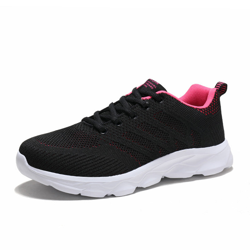 Unisex nan leichte atmungsaktive Strick-Sneaker mit dämpfender Zwischensohle R&B