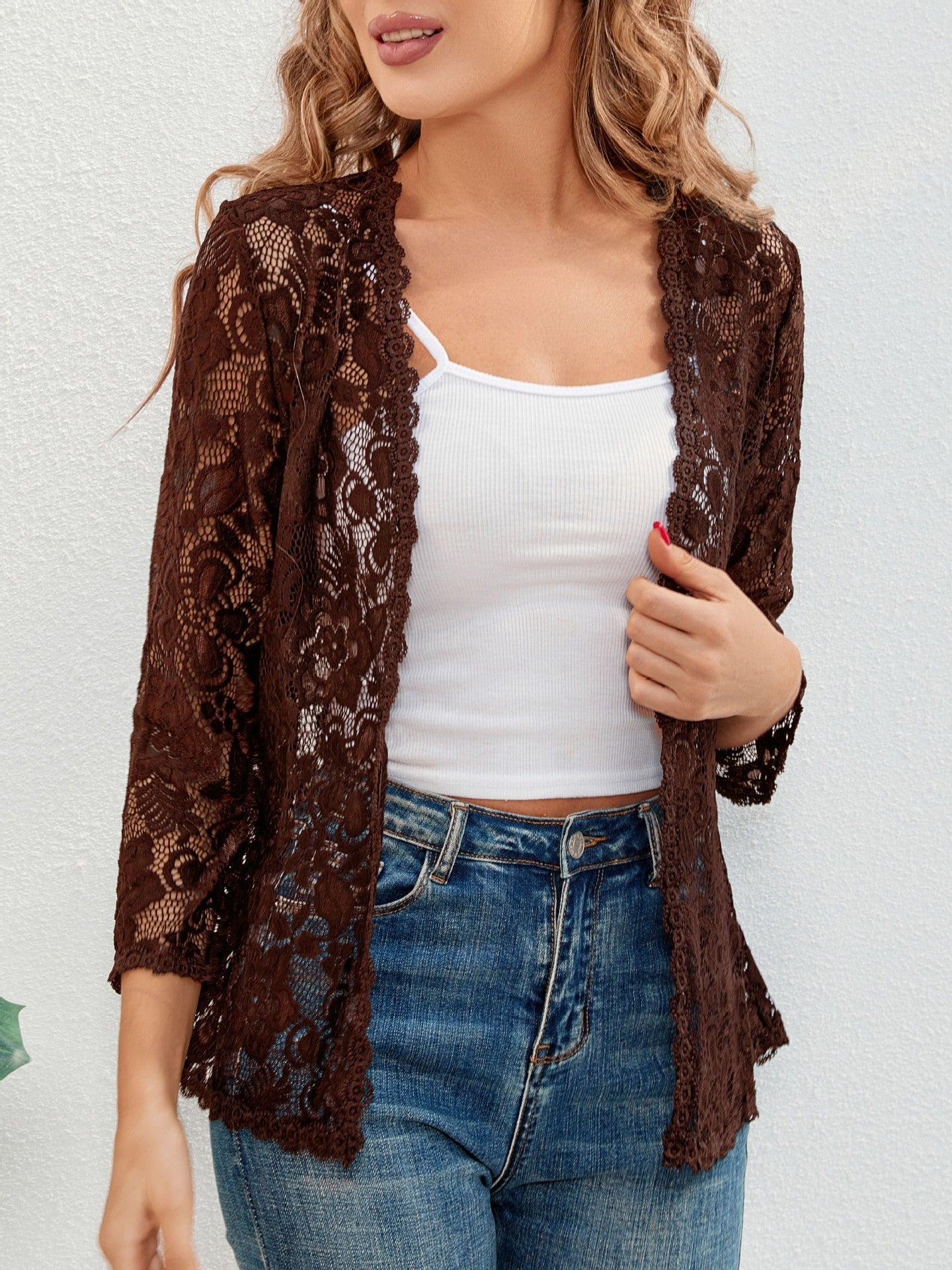 R&B | Eleganter Blazer mit Spitze