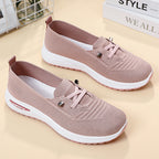 Damen Sportliche Sneaker mit elastischem Strick-Obermaterial und dämpfender Sohle