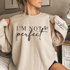 Damen Oversized Sweatshirt mit einzigartigem Statement-Print Heidi Mode
