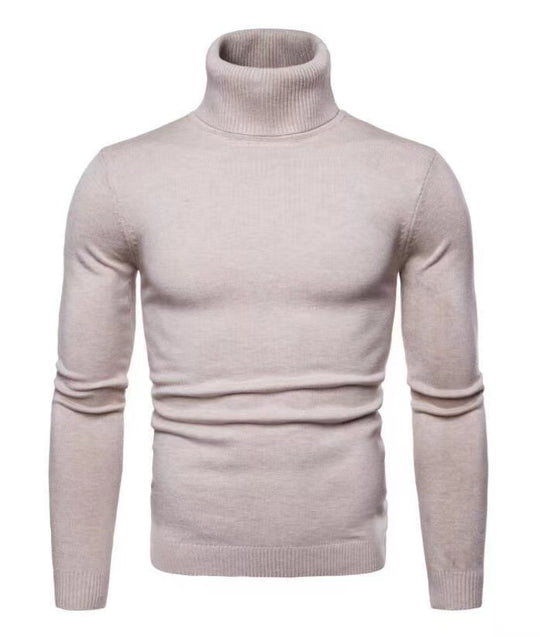 Herren Rollkragenpullover aus hochwertiger Baumwolle R&B