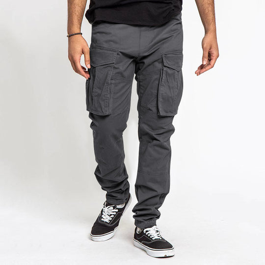 Herren modische Cargo-Hose mit multifunktionalen Taschen und elastischem Bund R&B