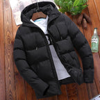 Herren nan gesteppte Thermo-Steppjacke mit Kapuze und winddichter, wasserabweisender Polyesterhülle R&B