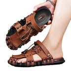 Herren Atmungsaktive Freizeit-Sandalen mit komfortablem Klettriemensystem R&B