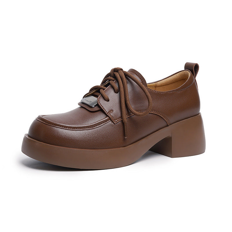 Damen Elegante und moderne Schnürschuhe mit Keilabsatz R&B