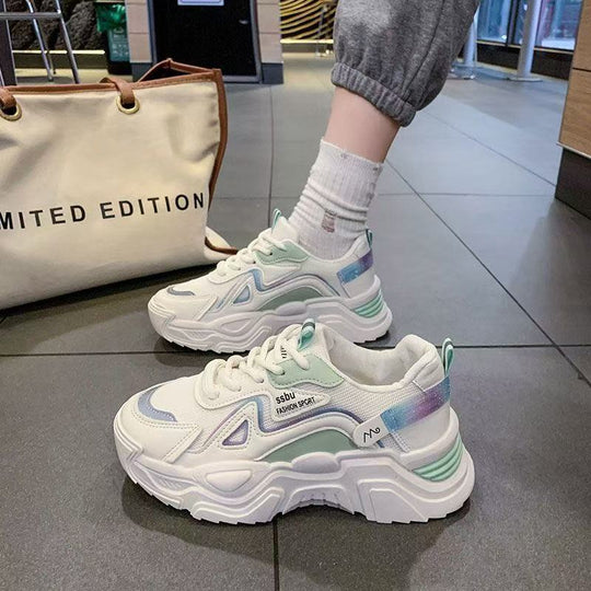 Damen Sportliche Sneaker mit rutschfester Sohle und atmungsaktivem Material R&B