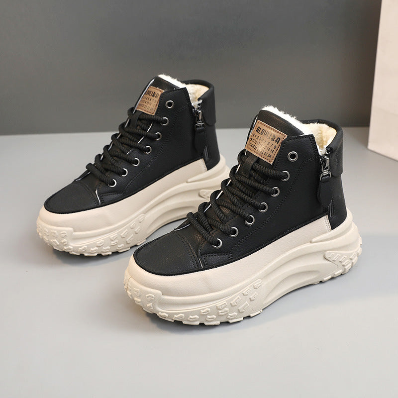 Damen Hohe Sneakers mit gepolstertem Innenfutter und strapazierfähigem Obermaterial R&B