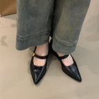 Damen elegante spitze Ballerinas R&B