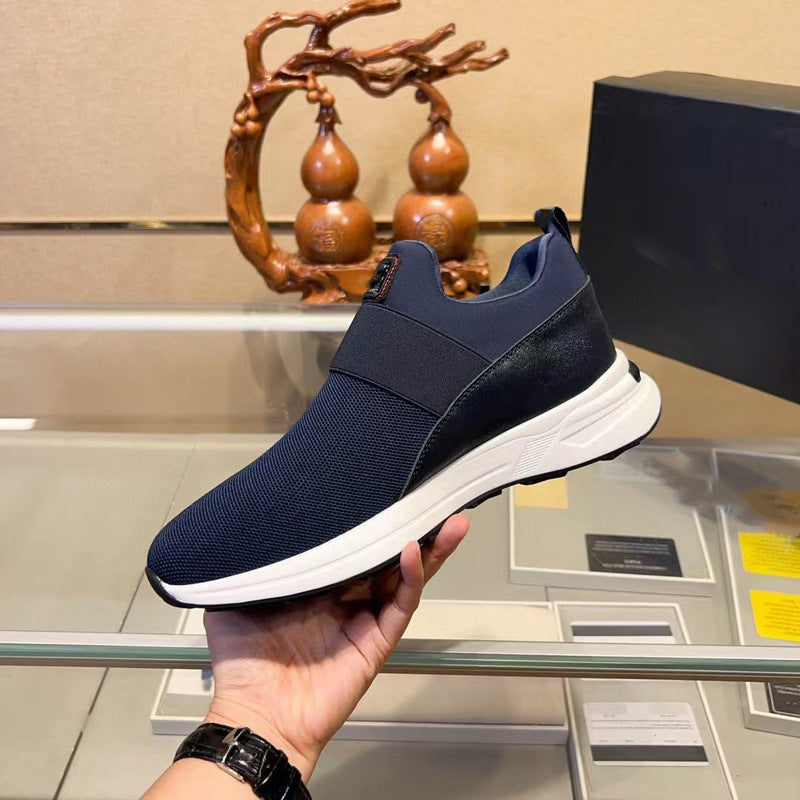 Damen Slip-On Sneakers mit atmungsaktiver Netzstruktur und flexibler Sohle R&B
