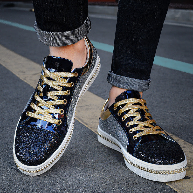 Damen Glitzernde Sneakers mit hochwertiger Sohle von R&B