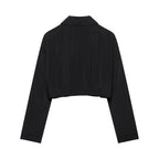 Damen modische cropped Jacke R&B