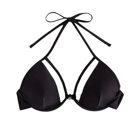 Damen Triangel-Bikini mit transparenten Einsätzen R&B