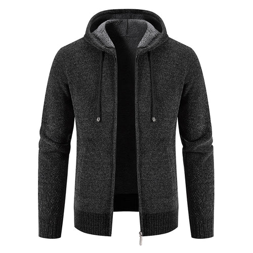 Herren Kapuzenjacke mit weichem Innenfutter und innovativem Design R&B