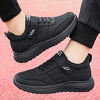 Damen sportliche Sneaker mit praktischem Klettverschluss und rutschfester Sohle R&B