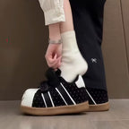 Damen Komfortable Sneaker mit praktischen Klettverschlüssen und lässigem Design