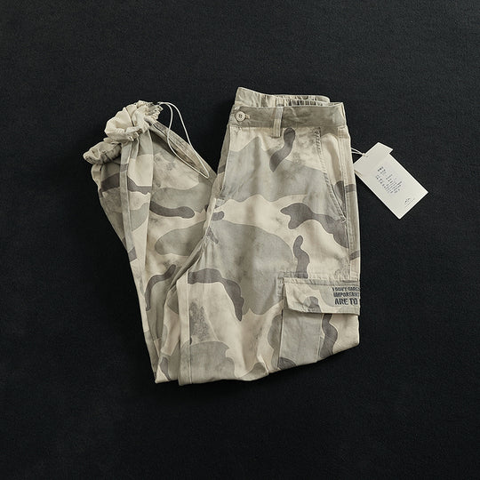 Damen Cargohose mit vielseitigen Taschen und modernem Camouflage-Design R&B