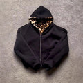 Damen Hoodie mit luxuriösem Kunstfellfutter R&B