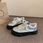 Damen Sportliche Sneaker mit atmungsaktivem Obermaterial und robustem Sohlenprofil R&B