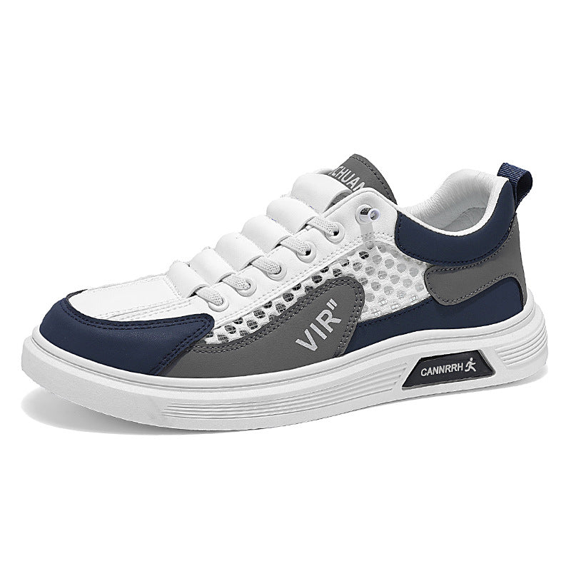 Damen Atmungsaktive Freizeitsneaker mit modernen Einsätzen und rutschfester Sohle