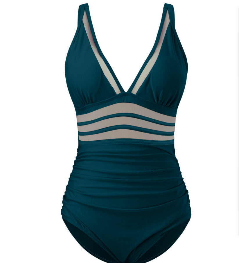 Damen eleganter Badeanzug mit verführerischen Cut-Out-Details R&B