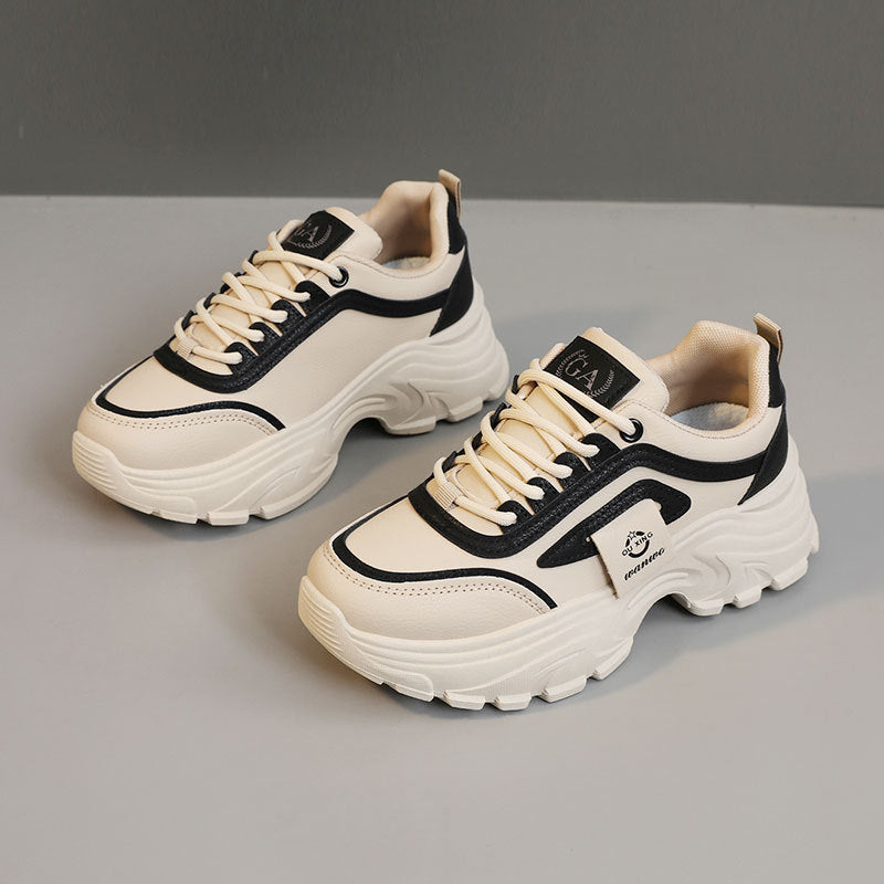 Damen Trendige Chunky Sneakers mit ausgeprägtem Sohlenprofil und atmungsaktivem Obermaterial R&B