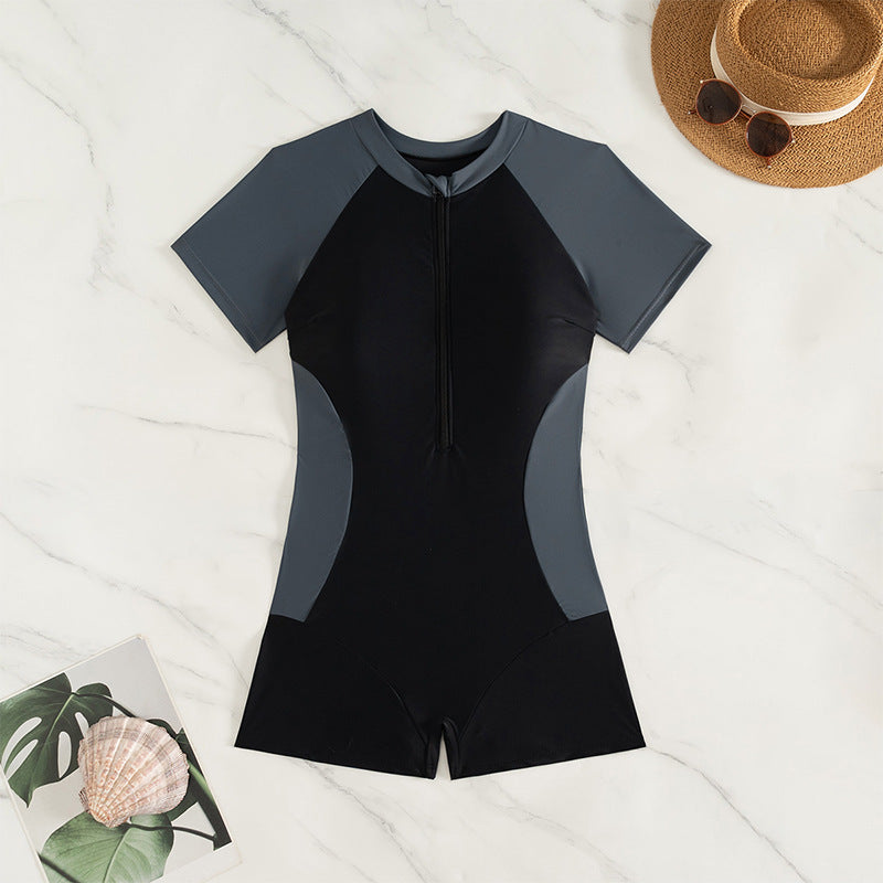 Damen sportlicher Shorty-Badeanzug R&B