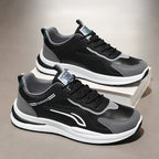 Herren Sportliche Sneakers mit innovativem Dämpfungssystem und atmungsaktiver Mesh-Oberfläche