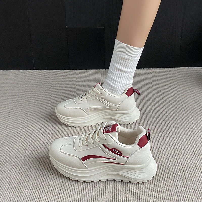 Damen Sportliche Chunky Sneakers mit ultraweicher Dämpfung und ergonomischem Design R&B