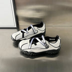 Damen Sportliche Sneaker mit innovativem Riemenverschluss und rutschfester Sohle R&B